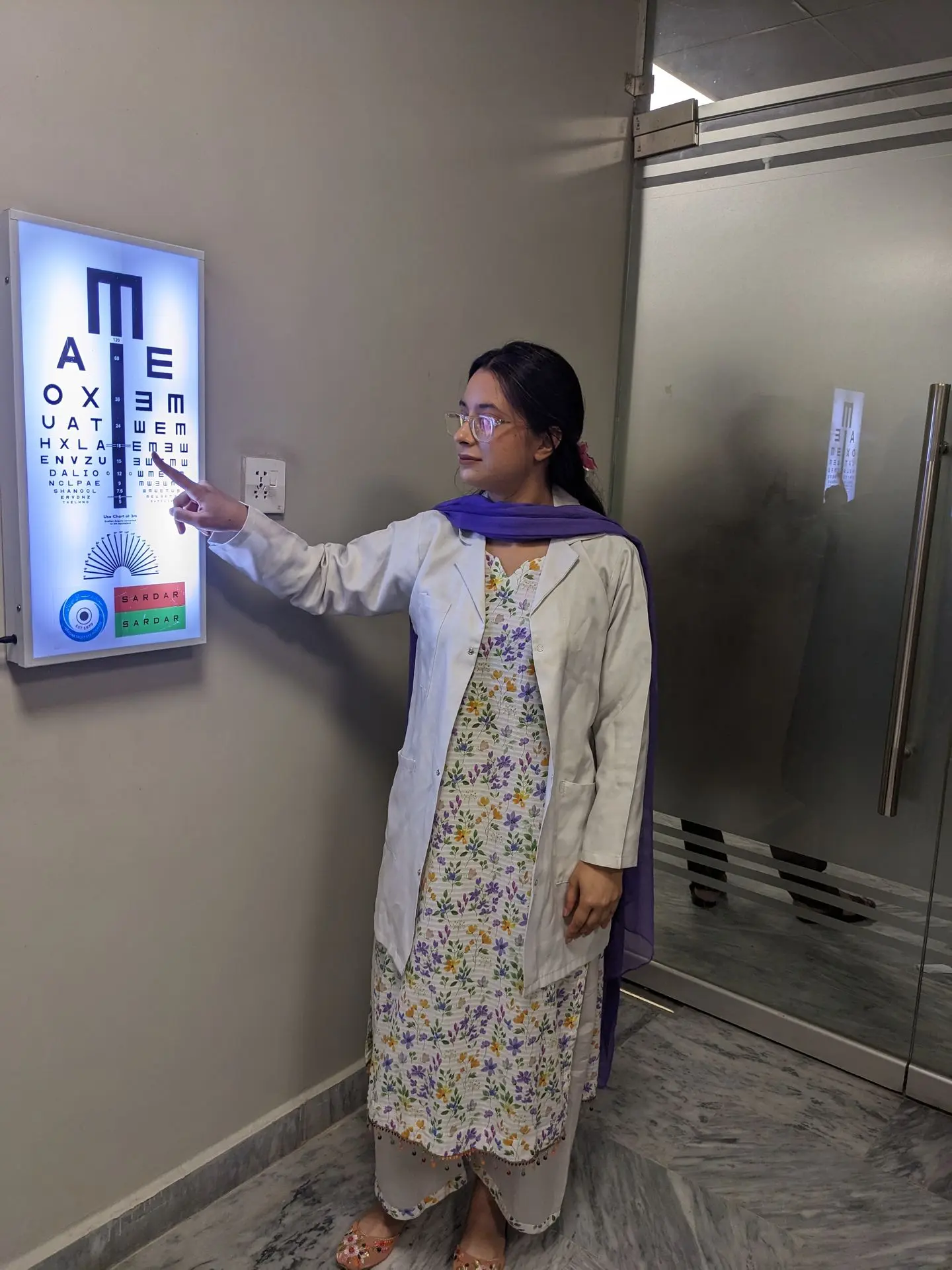 Hadia Zahid, Optometrist